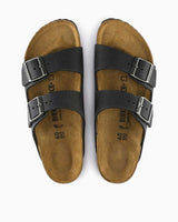 Birkenstock Arizona Leoi Çift Bantlı Kadın Terlik Black
