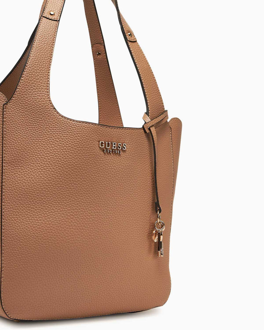 Guess Helina Tote Omuz Çantası Beige