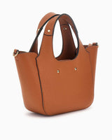 Guess Calista 2 in 1 Mini Tote Kadın El Çantası Caramel