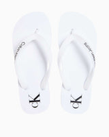Calvin Klein Beach Flatform Flip Flops Terlik Bright White/Black