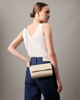 Calvin Klein Quilt Chain Mini Çapraz Askılı Çanta Crockery