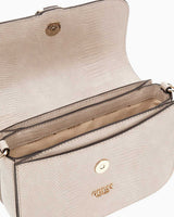 Guess Orlina Society Logo Kapaklı El Çantası Tau