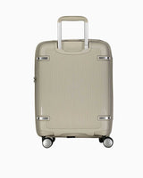 Pierre Cardin Logolu Kabin Boy Sert Valiz Gri