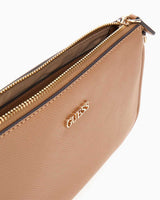 Guess Bramina Noelle II İki Torbalı Kadın Çapraz Askılı Çanta Tan Multi