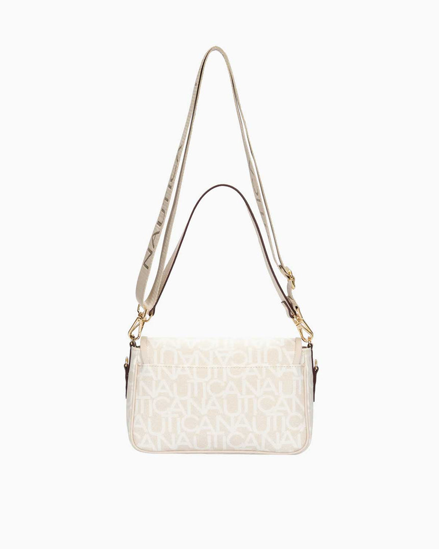 Nautica Omuz Çantası Krem