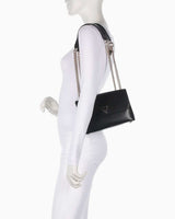 Guess Daryna Convertible Zincir Detaylı Omuz Çantası Black