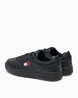 Tommy Jeans Cupsole Leather Essentials Sneaker Black