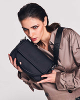 Nautica Ladies Logolu Omuz Çantası Siyah