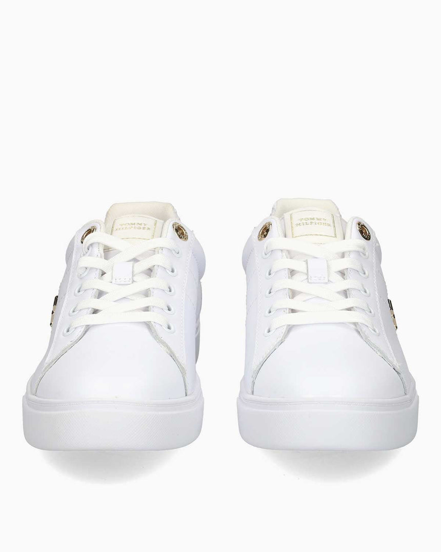 Tommy Hilfiger Elevated Essent Monogram Kadın Sneaker White