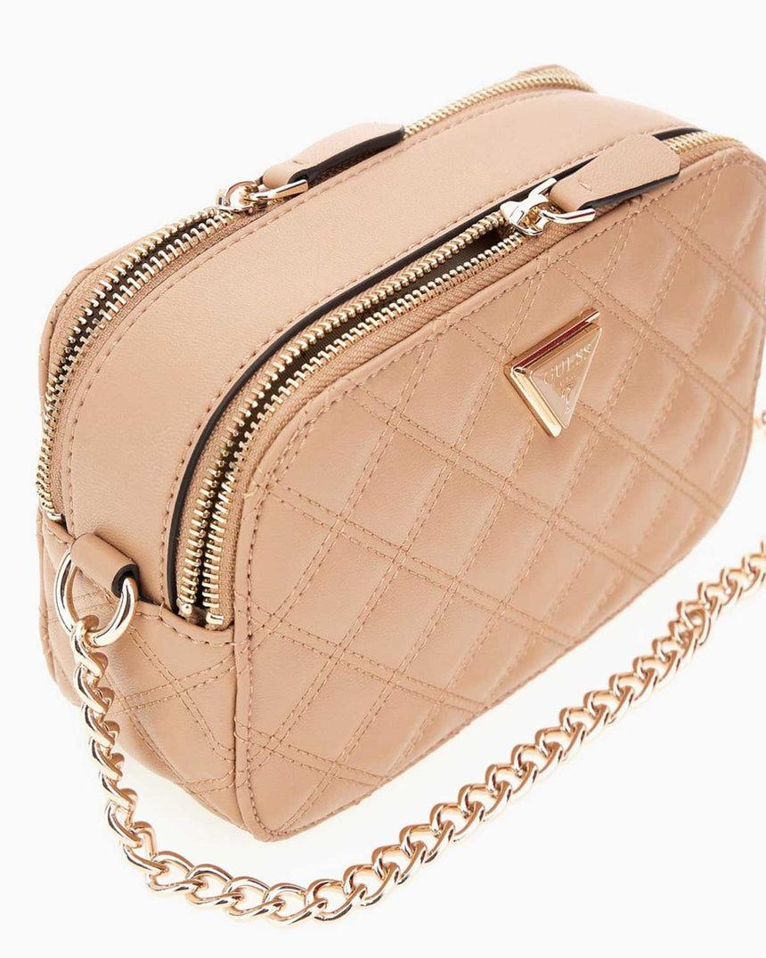 Guess Cruise Giully 2 Kadın Çapraz Askılı Kamera Çantası Beige