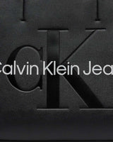 Calvin Klein Sculpted Shopper Mono Kadın Omuz Çantası Black