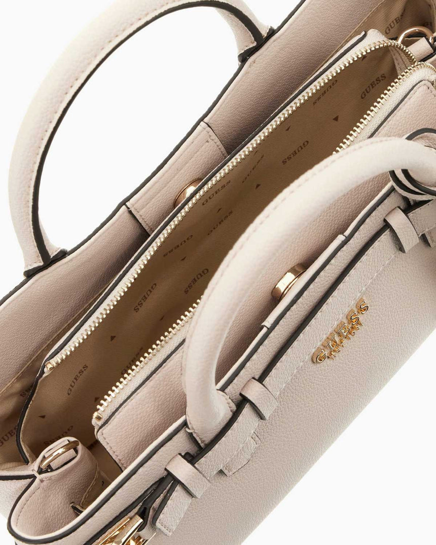 Guess Chardon Gregoria Satchel Kadın El Çantası Stone