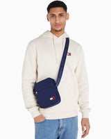 Tommy Hilfiger Ess Daily Sportwear Askı Logo Detaylı Çapraz Askılı Çanta Yale Navy
