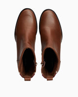 Tommy Hilfiger Ankle Low Topuklu Bot Cognac Brown