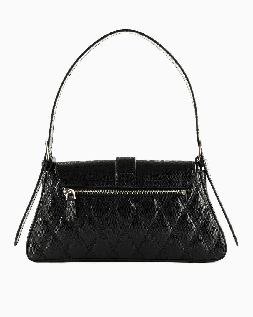 Guess Flap Shoulder Logolu Omuz Çantası