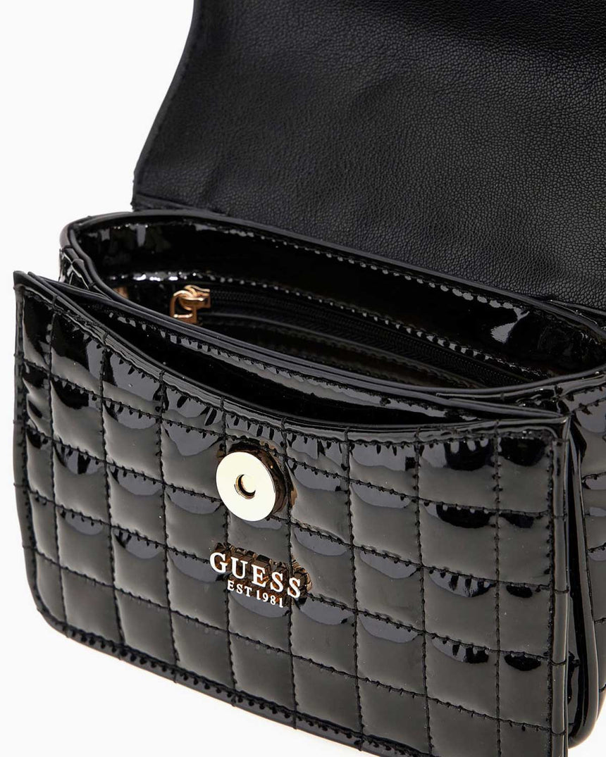 Guess Nadira Mini Kadın Omuz Çantası Black