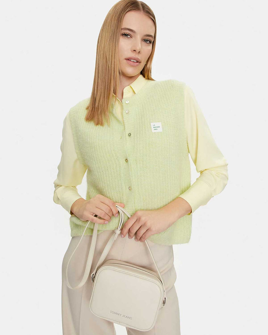 Tommy Hilfiger Ess Must Ayarlanabilir Çapraz Askılı Çanta Beige