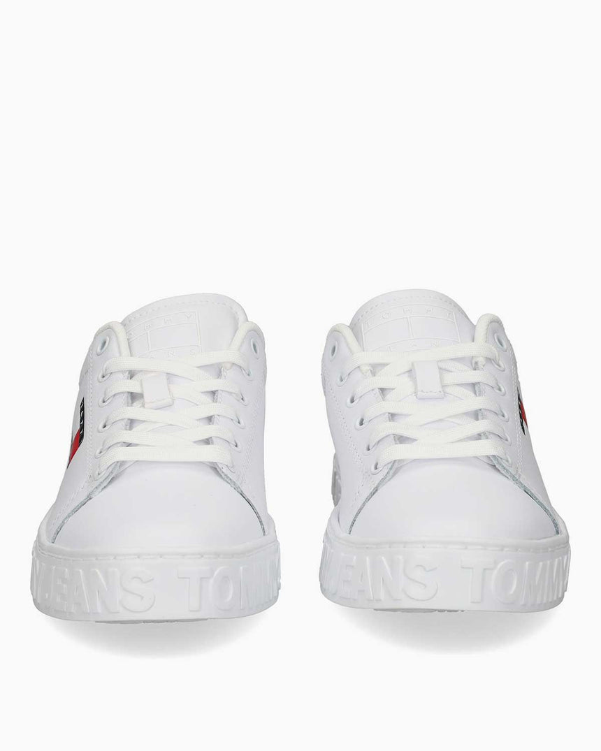 Tommy Hilfiger Jaz Logo Baskılı Taban Kadın Sneaker White