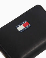 Tommy Hilfiger Ess Must Small Zip Around Wallet Cüzdan Black