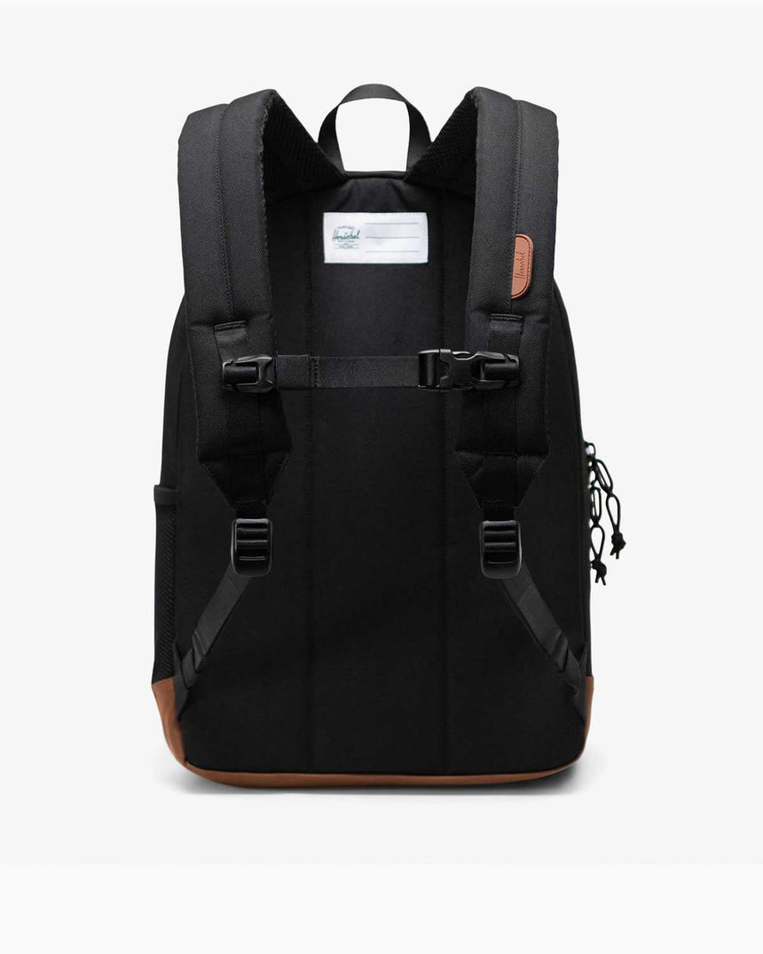 Herschel Heritage Genç Sırt Çantası Black/Saddle Brown