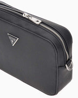 Guess Milano Logolu Mini Çapraz Askılı Çanta Black