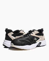 Calvin Klein Tennis Lace Up Logolu Sneakers Black/Eggshell/White