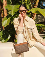 Us Polo Assn Çapraz Askılı Kadın Çantası Kahve-Taba