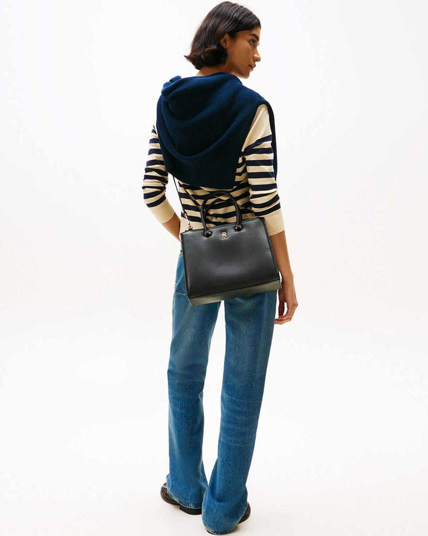 Tommy Hilfiger Eternity Med Tote El Çantası Black