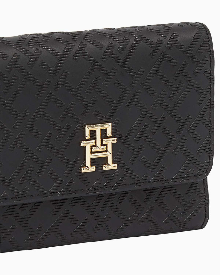 Tommy Hilfiger Distinct Trifold Cüzdan Black