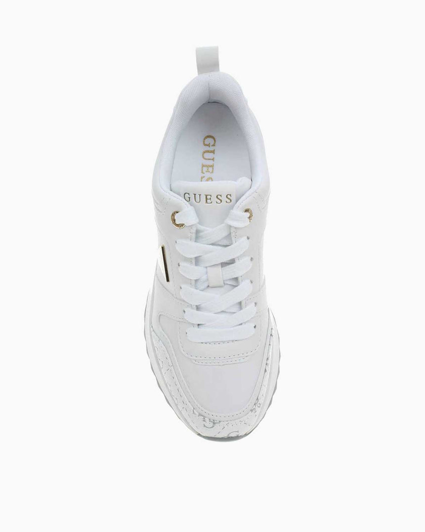 Guess Footwear Running Sneakers White - Green