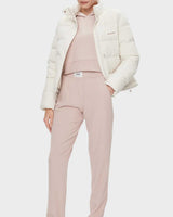 Guess Bertina Light Puffer Şişme Mont Spirit White