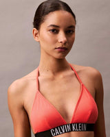 Calvin Klein Triangle Swim Tops Bikini Üstü Dazzling Coral