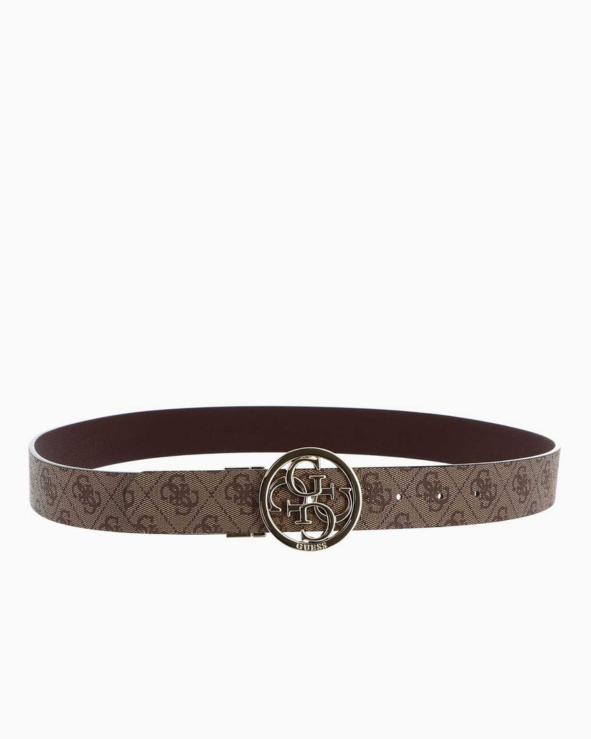 Guess Noelle Belts Kemer Latte Logo