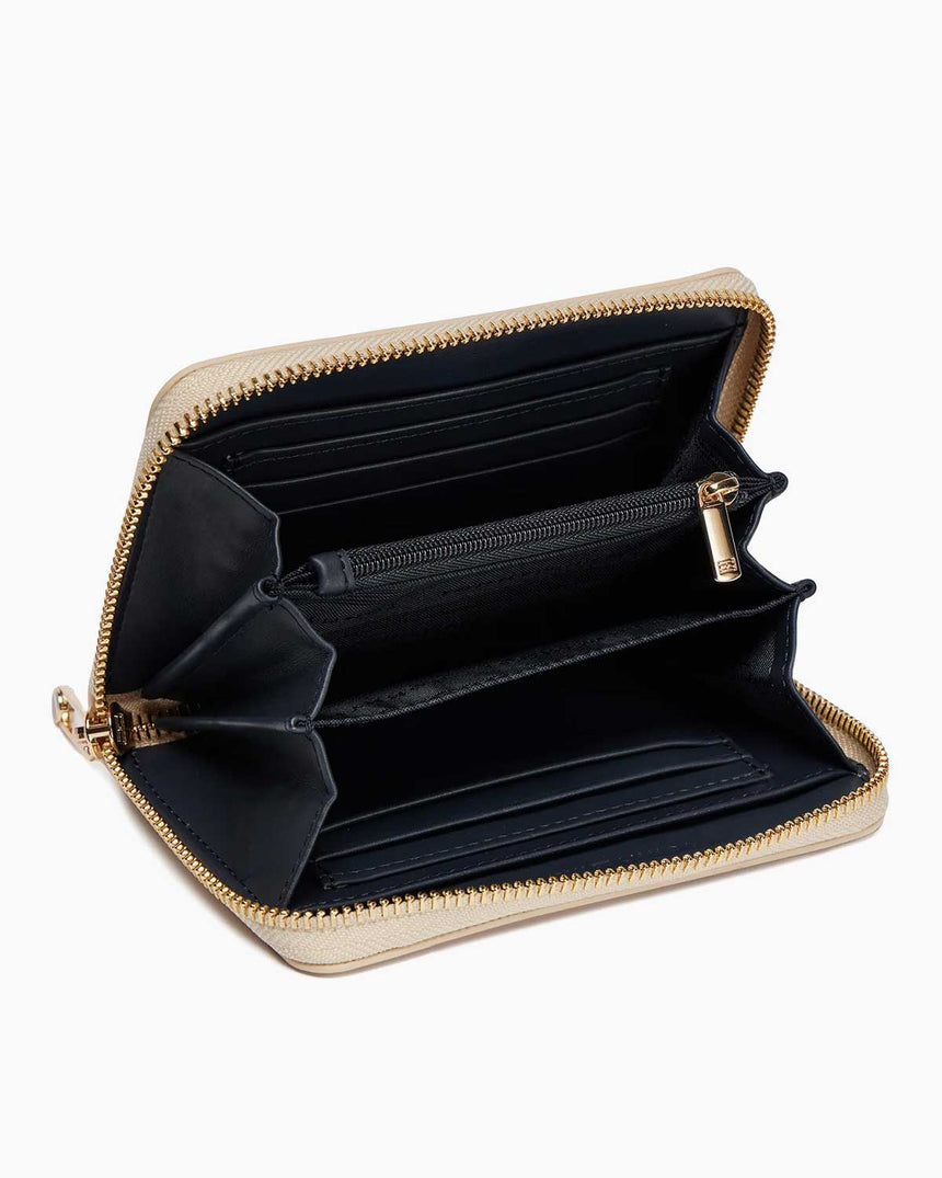 Tommy Hilfiger Chic Med Fermuarlı Cüzdan Classic Beige