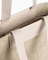 Calvin Klein Raffia Medium Shopper Omuz Çantası Crockery