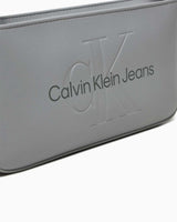 Calvin Klein Logolu Shoulder Pouch Omuz Çantası Blue
