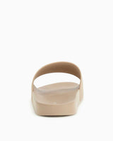 Guess Logo Plaj Terlik Taupe