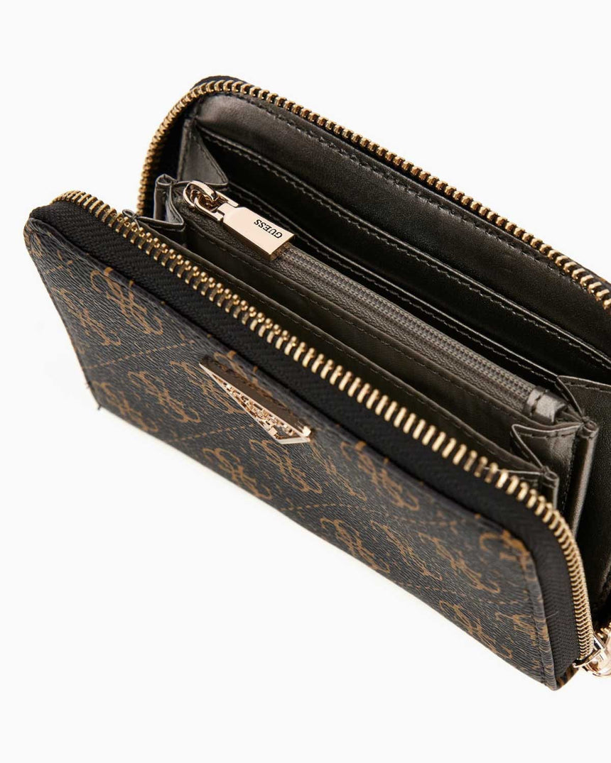 Guess Eco Erica Medium Zip Around Cüzdan