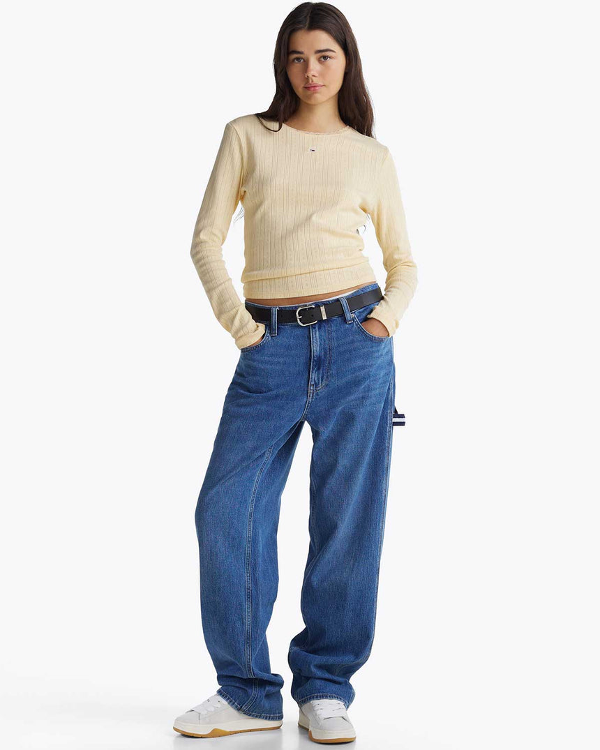 Tommy Jeans Skate Süet Sneaker Stratus Grey