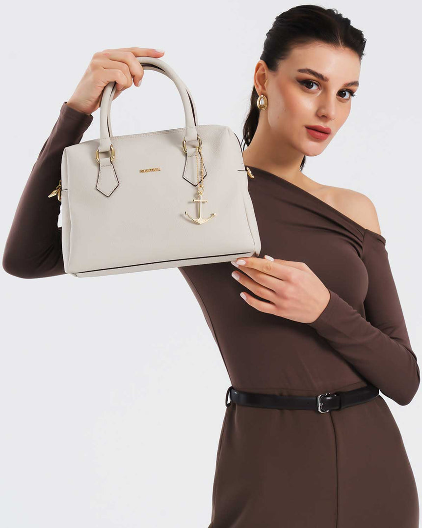 Nautica Uzun Askı Detaylı El Çantası Taş