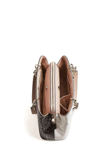 Guess Chic Shine Lrg Grlfr Kadın Omuz Çantası White Multi