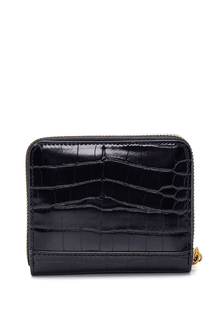 Guess Laurel Slg Small Zip Kadın Cüzdan Black