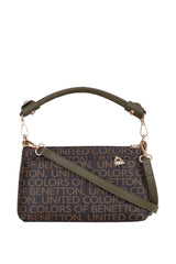 Benetton Classic Kadın El Çantası Kahve- Haki