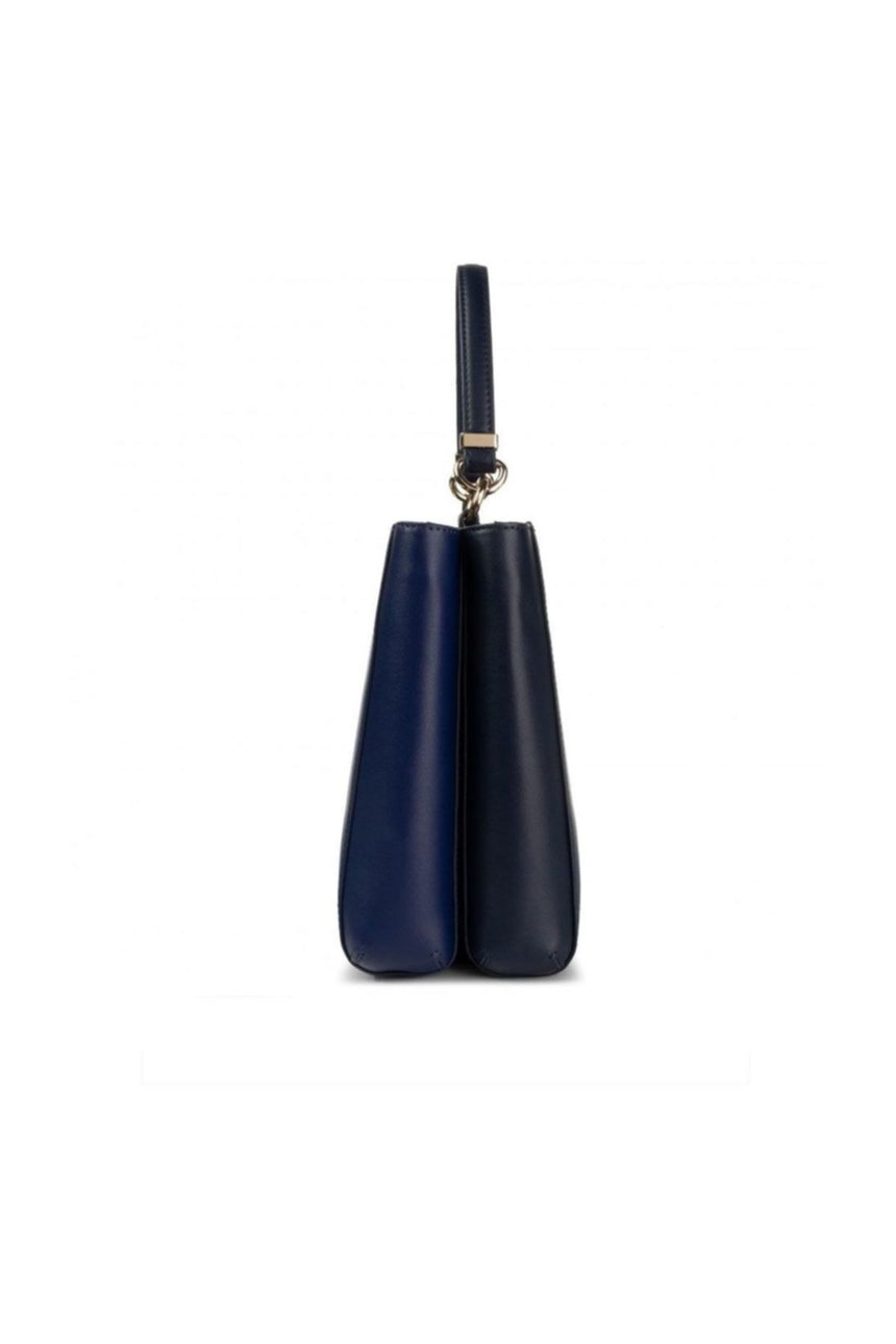 Tommy Hilfiger Smooth Med Satchel Kadın El Çantası Corporate Mix