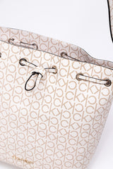 Calvin Klein Mono Drawstring Md Kadın Kol Çantası Birch Mono