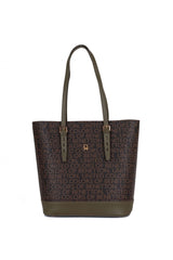 Benetton Mono Kadın Omuz Çantası Kahve- Haki