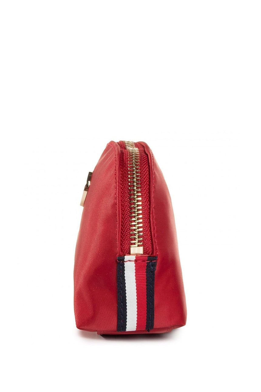 Tommy Hilfiger Poppy Make-Up Bag Corp Makyaj Çantası Arizona Red