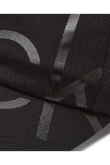 Calvin Klein Oversized Logo Erkek Şapka Black