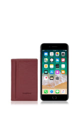 Cengiz 4 Blok Şeffaf Bölmeli Erkek Portföyü Bordo