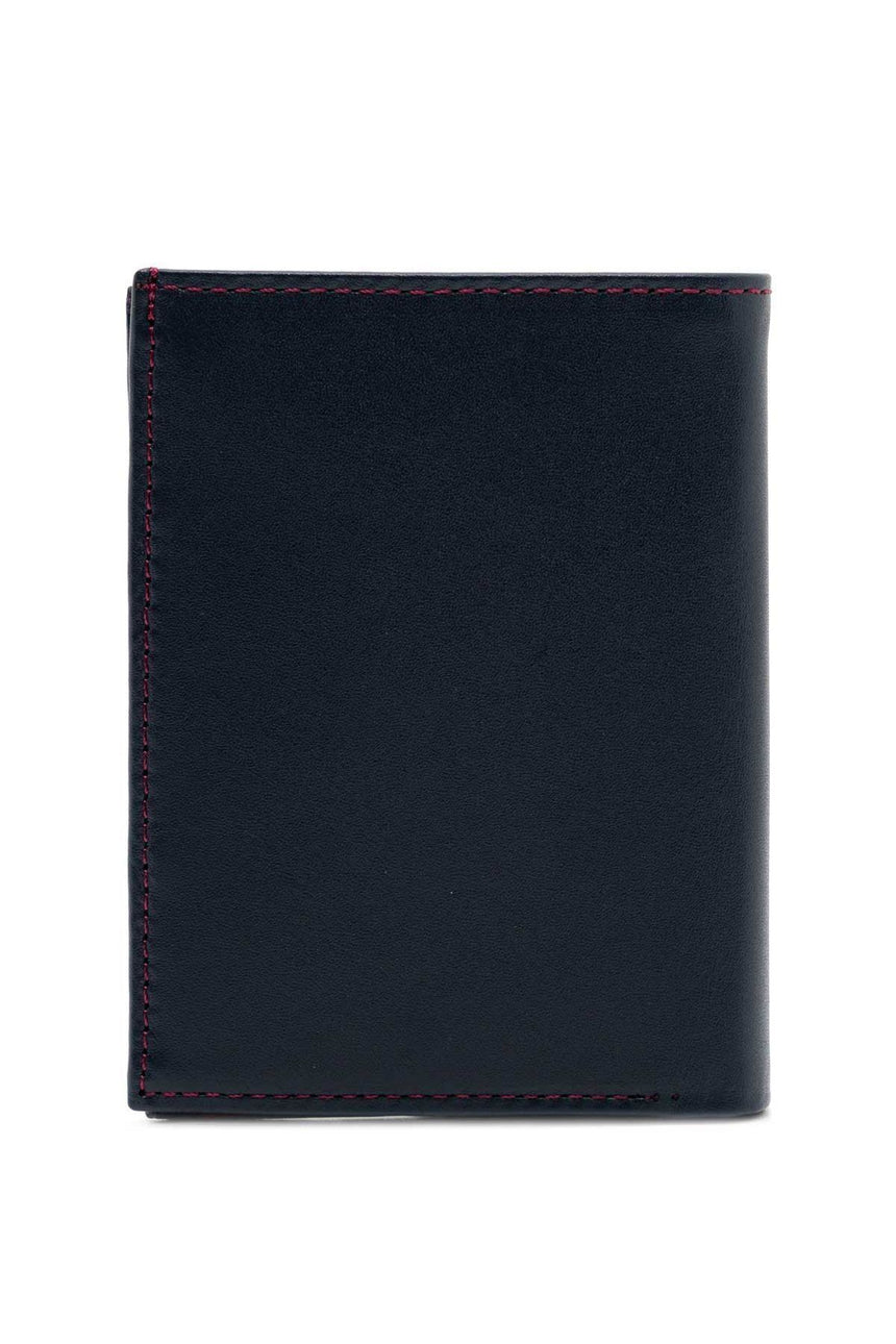 Us Polo Assn Kırmızı Detaylı Erkek Cüzdanı Lacivert